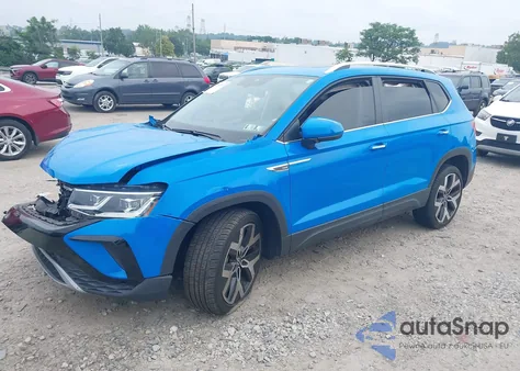 2022 Volkswagen Taos 1.5T Sel из США, поврежденный, VIN 3VV2X7B21NM037771